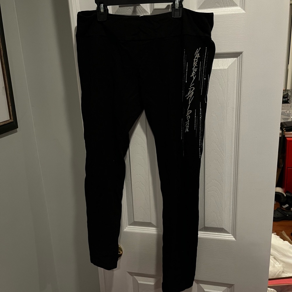 rhinestone HD leggings